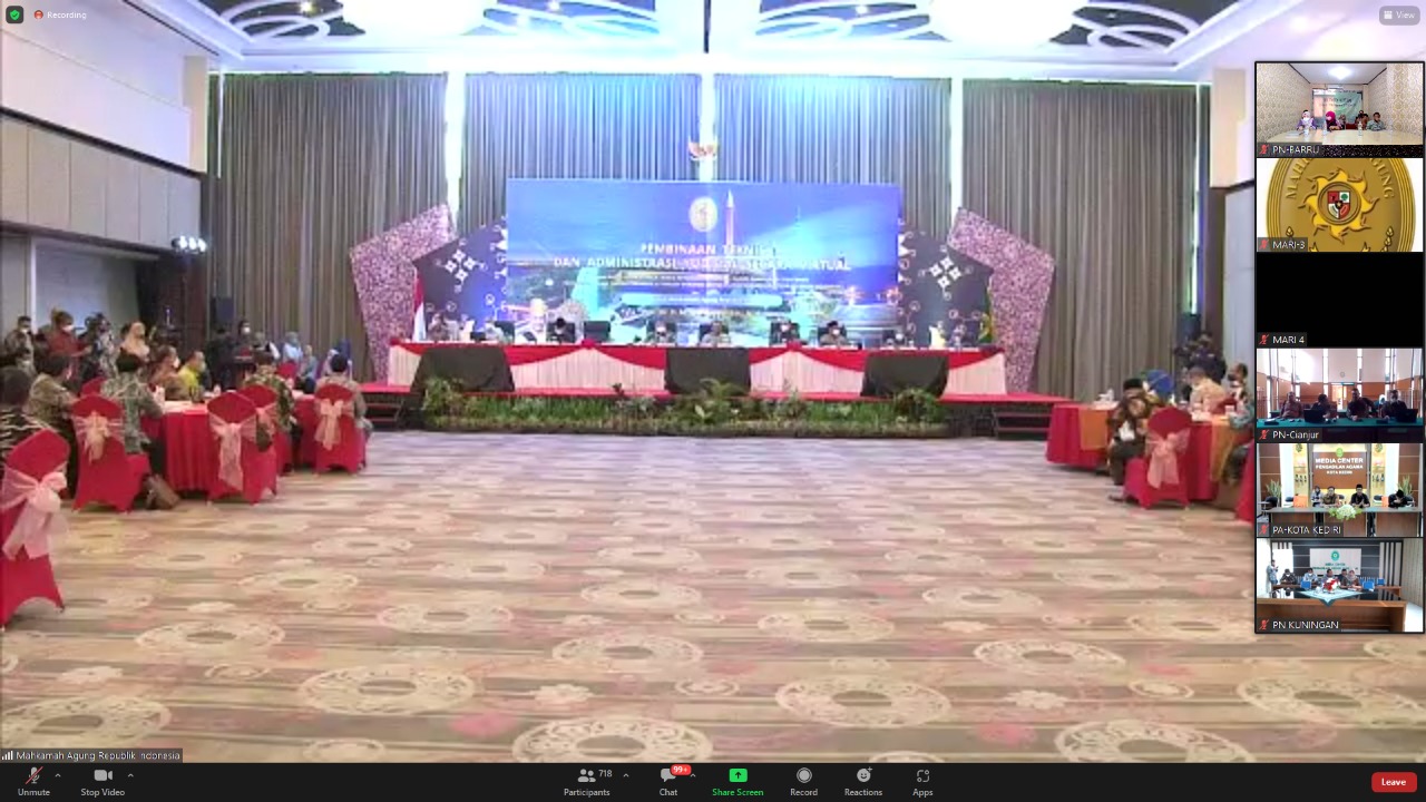 Pembinaan Teknis Yudisial Agustus 2022