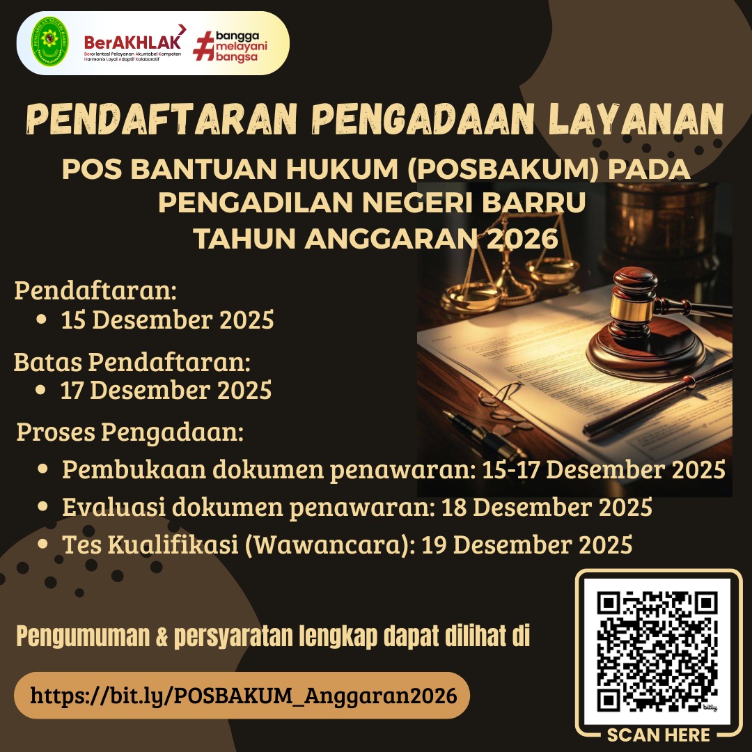 pengumuman posbakum 2026