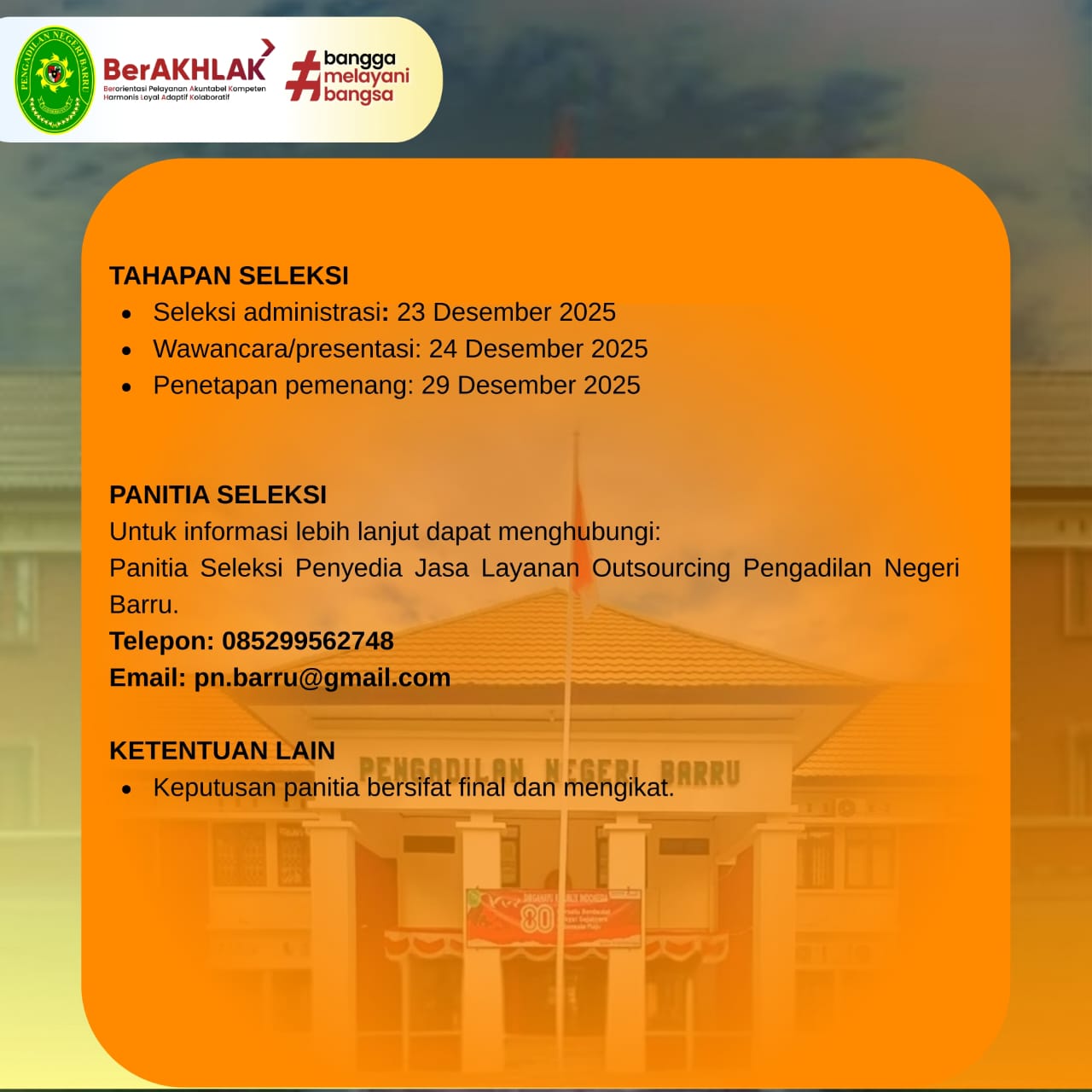 seleksi outsourcing 2025